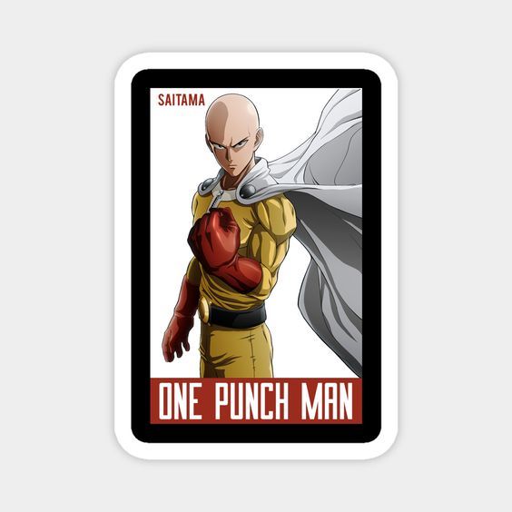 สติ ๊ กเกอร ์ Saitama One Punch Man