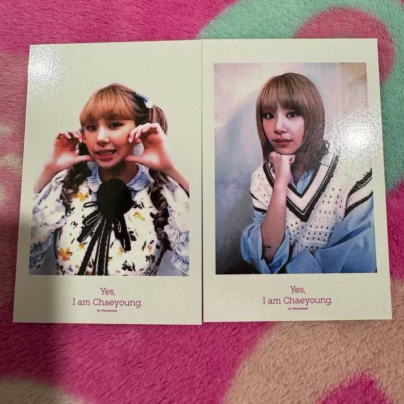 TWICE Chaeyoung ใช่ I Am Chaeyoung KTOWN4U Photocard POB อย่างเป็นทางการ