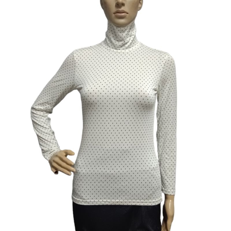 BMT2553 - (M) UNIQLO HEATTECH เสื้อเชิ้ตคอเต่าที่อบอุ่นด้านใน