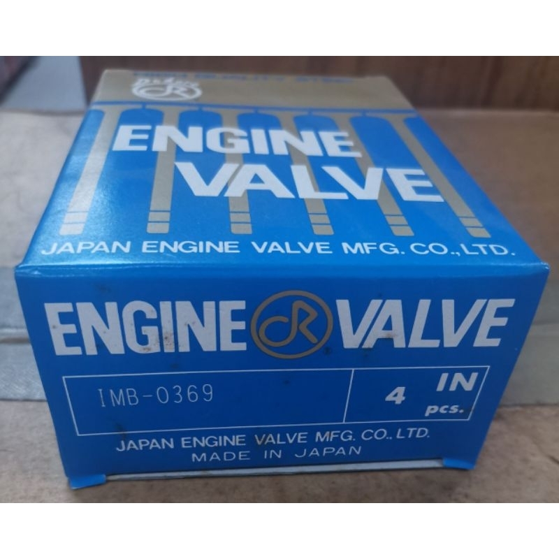 PAJERO 4D56, 4D56T INLET ENGINE VALVE (IMB 0349) - 1BOX 4PCS