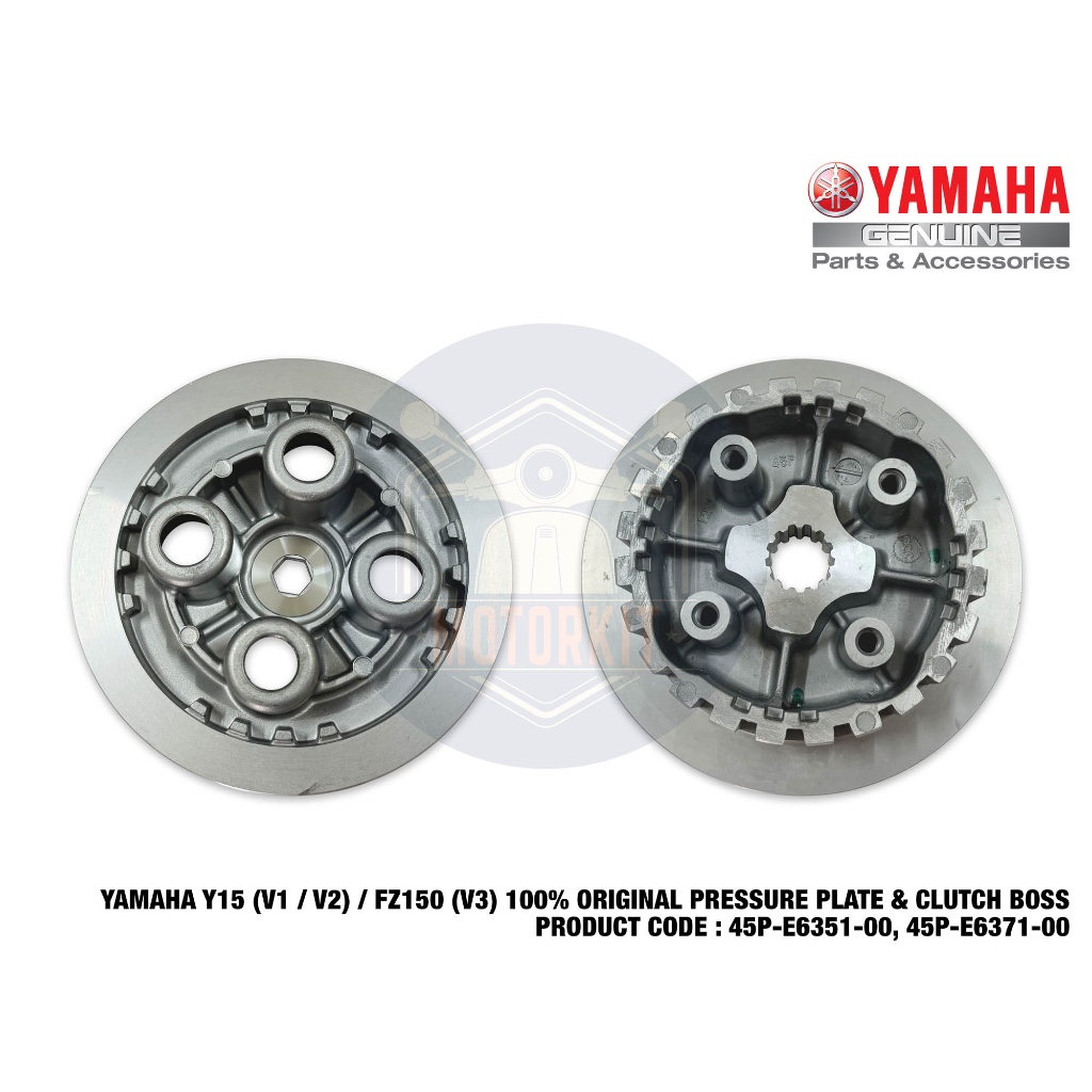 YAMAHA Y15 Y15ZR V1 V2 FZ150 V3 PRESSURE PLATE CLUTCH BOSS 45P-E6351-00 45P-E6371-00