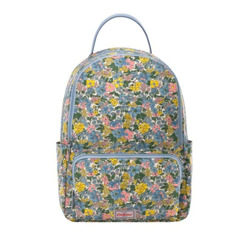 Cath KIDSTON Vale Floral Pocket Backpack Warm Cream