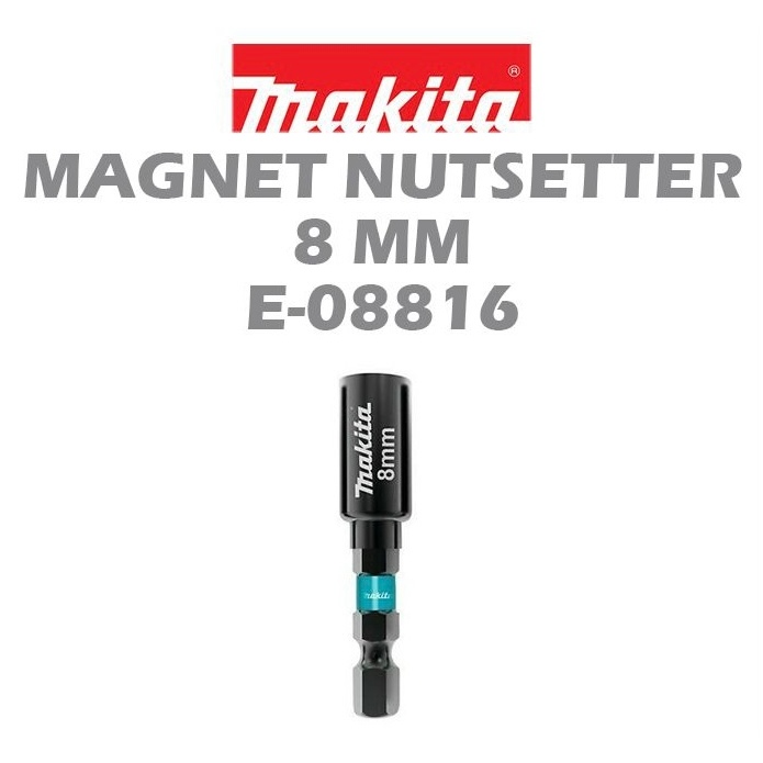 MAKITA E08816 8MM 2"/50MM 1/4" IMPACT สีดํา