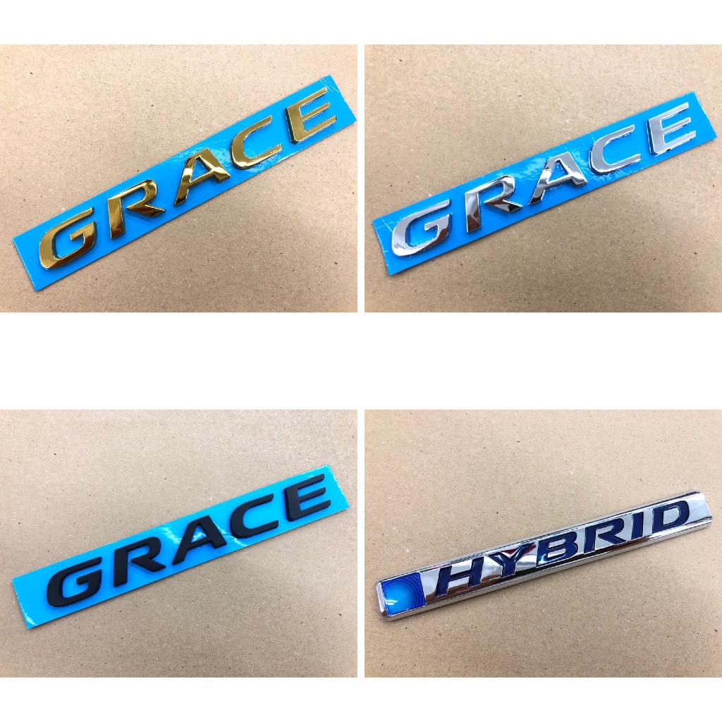 HONDA GRACE EMBLEM GRACE GOLD GRACE BLACK HYBRID GRACE EMBLEM