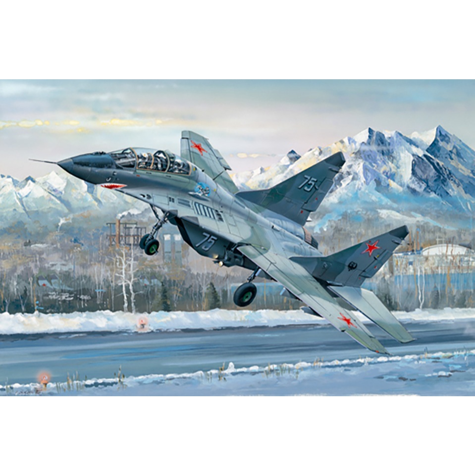 เป่าแตร 03226 1/32 รัสเซีย MiG-29UB Fulcrum