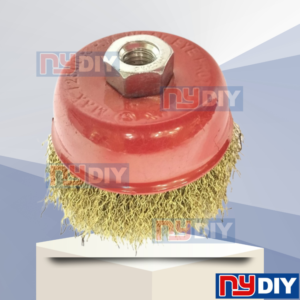 แปรงถ้วย BISON 3" X M10 X 1.5