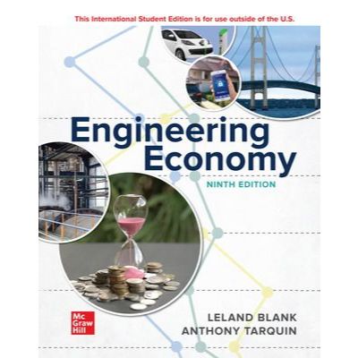 Engineer Economy ISE 9th Edition - 9781266091797