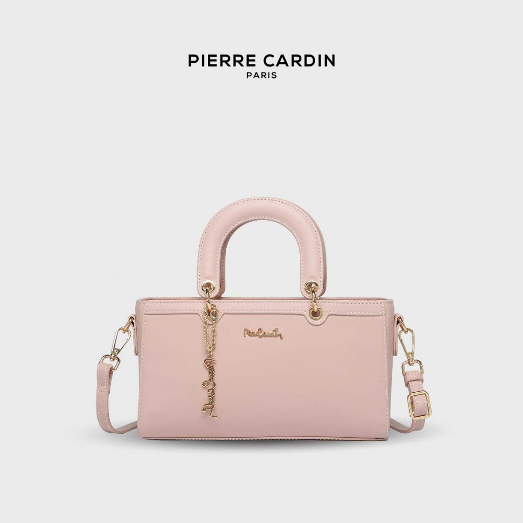 Pierre Cardin กระเป๋าถือผู้หญิงที่จับด้านบน