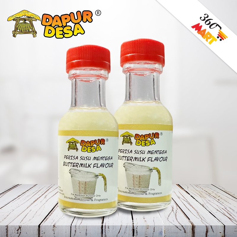 Dapur Desa Buttermilk Flavouring (Perisa Sweetheart Mentega) 25ml Sweetheart Susufood รสอาหารฟลาโวร์