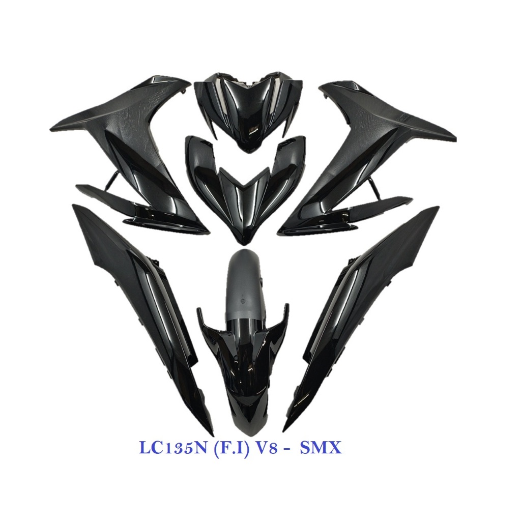 MSEKI YAMAHA LC135 V8 / LC 135 NEW (FI) V8 / V8 COVER SET