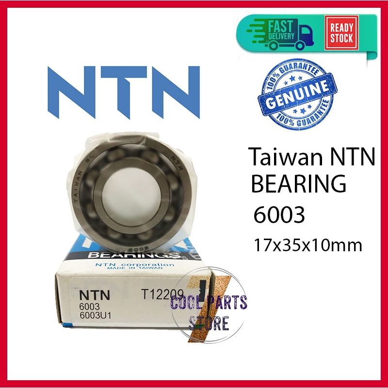 6003 NTN แบริ่ง 6003 (17 X 35 X 10mm)