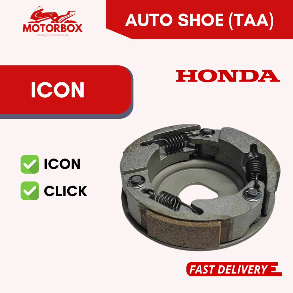 TAA HONDA ICON AUTO SHOE - ICON CLICK KNUL AUTO CLUTCH SHOES