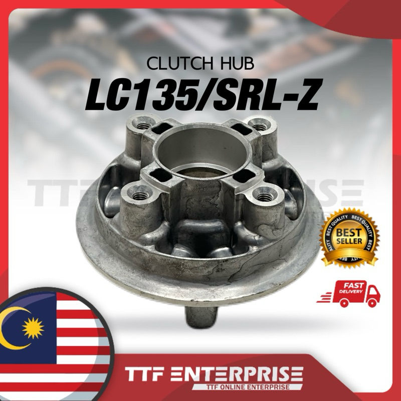 YAMAHA LC135 / SRL-Z CLUTCH HUB SET COMPLETE SPROCKET CLUTCH HUB SPOKET HUB BELAKANG REAR LC 135 LC1
