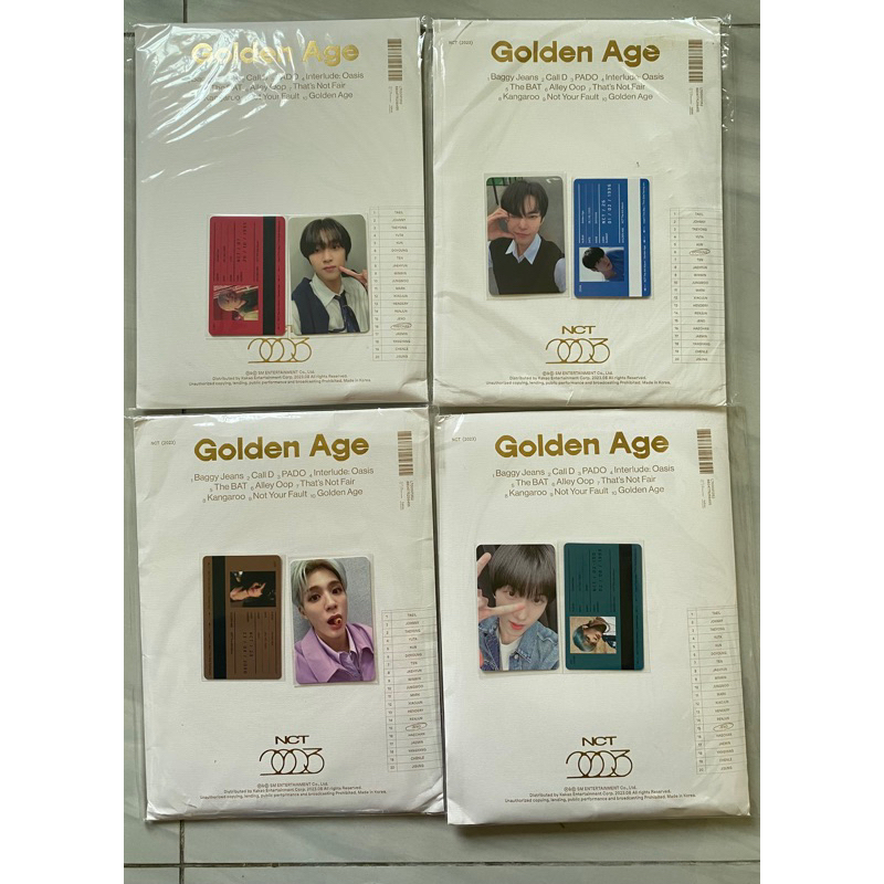NCT - อัลบั้มที่ 4 [ Golden Age ]_เวอร์ชั่นสะสม