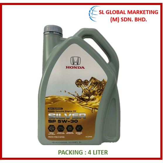 HONDA ENGINE OIL SILVER SP 5W-30 - 4 ลิตร