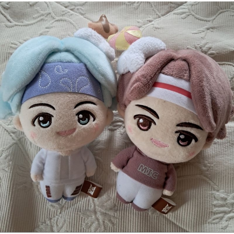 Bts TinyTAN "ธีม Sweet Time" ตุ๊กตาผ้ากํามะหยี่ Jin Suga