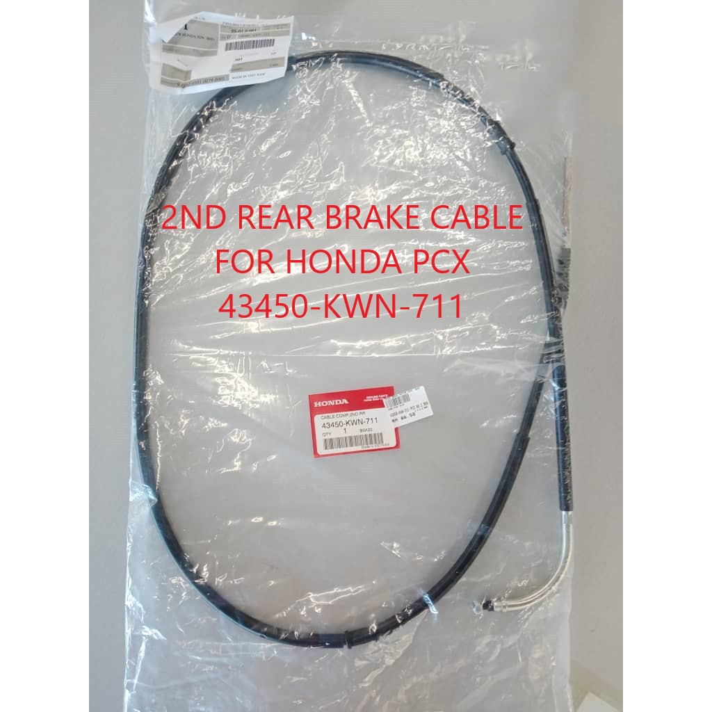 HONDA PCX150 สายเบรกด้านหลัง ASSY 2 0 43450-KWN-711 BREK TALI KABER KABLE PCX-150 PCX 150 HONDA