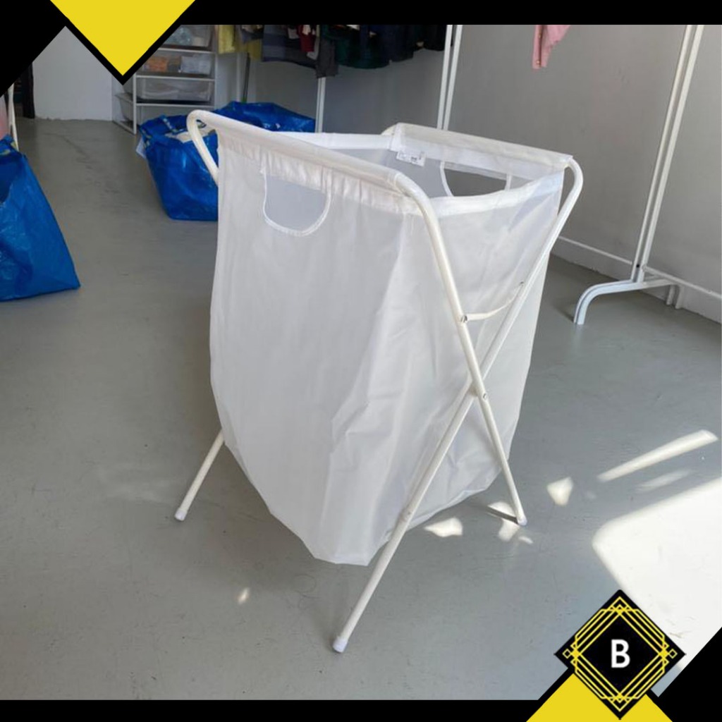 กระเป๋า LAUNDRY พร้อมขาตั้งแบบพกพา LAUNDRY BASKET BAJU FOLDABLE LAUNDRY BAG 洗衣袋