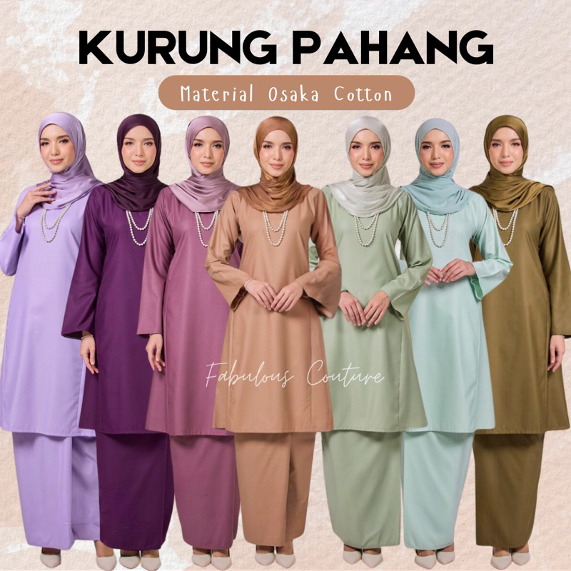 KURUNG PAHANG OSAKA CUTTING COTTON
