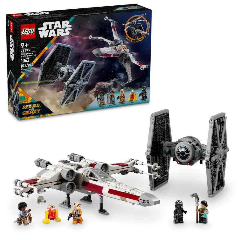 [Bricks Concept] LEGO 75393 TIE Fighter & X-Wing Mash-up -