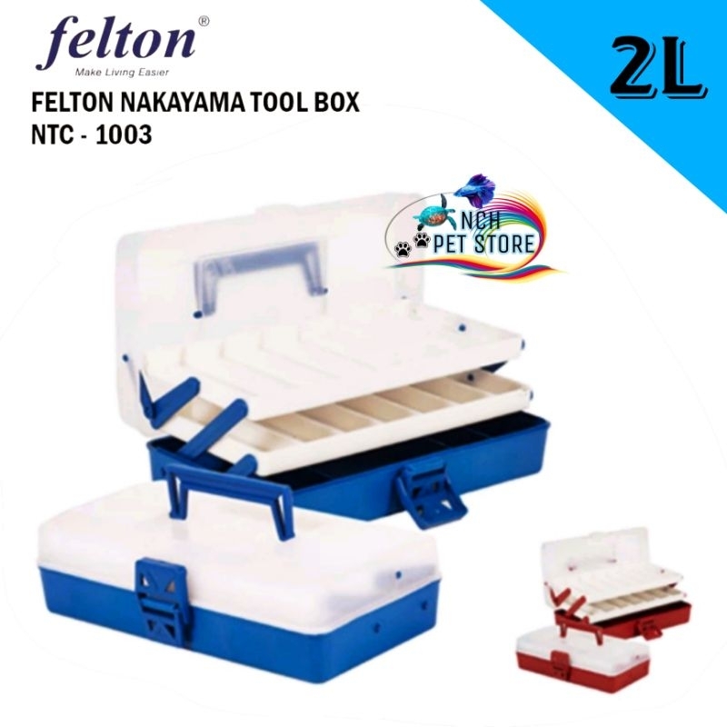 กล่องเครื่องมือ DELTON NAKAMAY 2L (278*64*76mm)