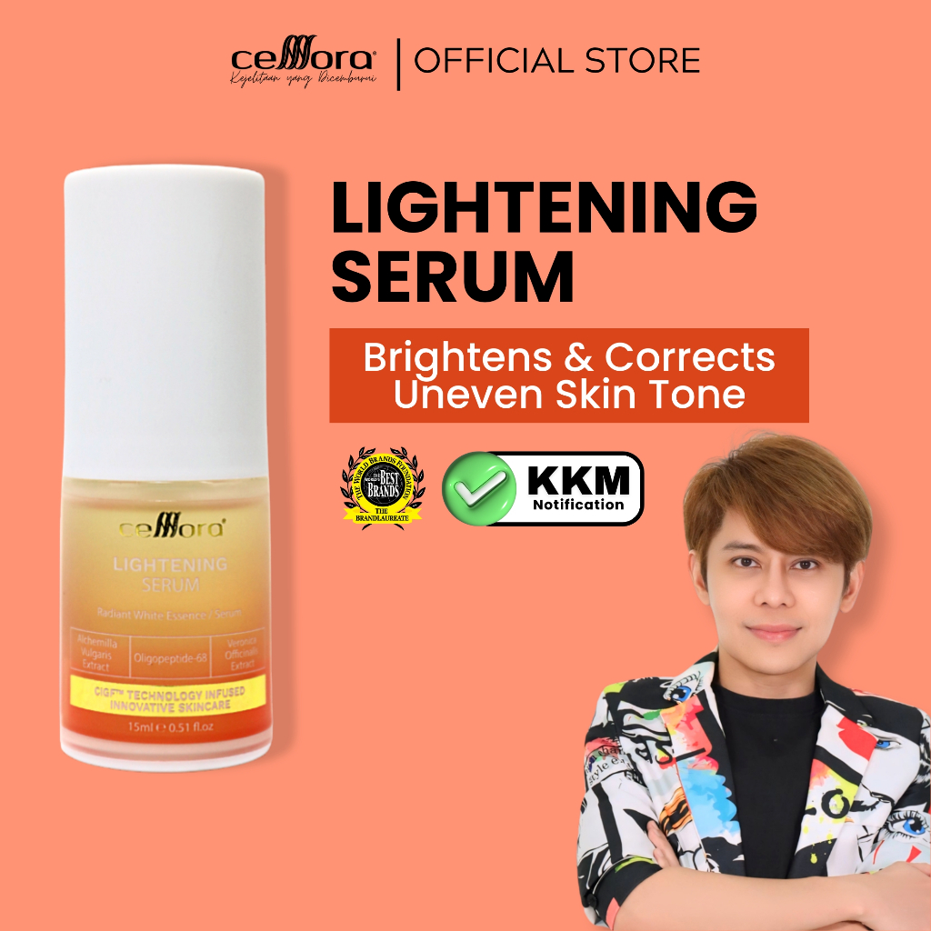 เซรั่ม Jeragat: Lightening Serum Celllora Teknologi Stem Cell CIGF