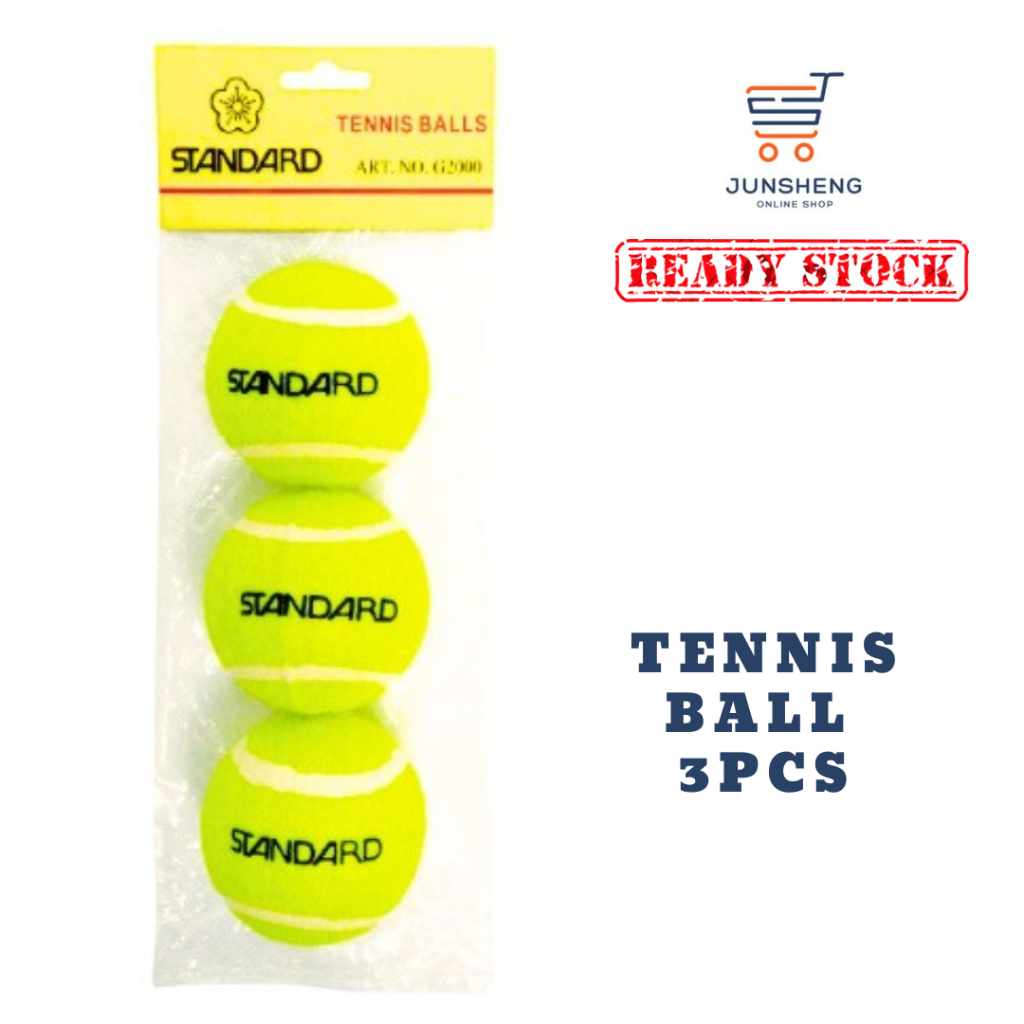 [SPORT] STANDARD TENNIS BALL 3 ชิ้น G2000 / BOLA TENNIS / OGK TENNIS BALL TB6181