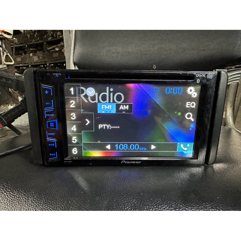 Pioneer AVH-295BT เครื่องเล่นบลูทูธในรถยนต์ Rainbow DVD DIVX Player FM