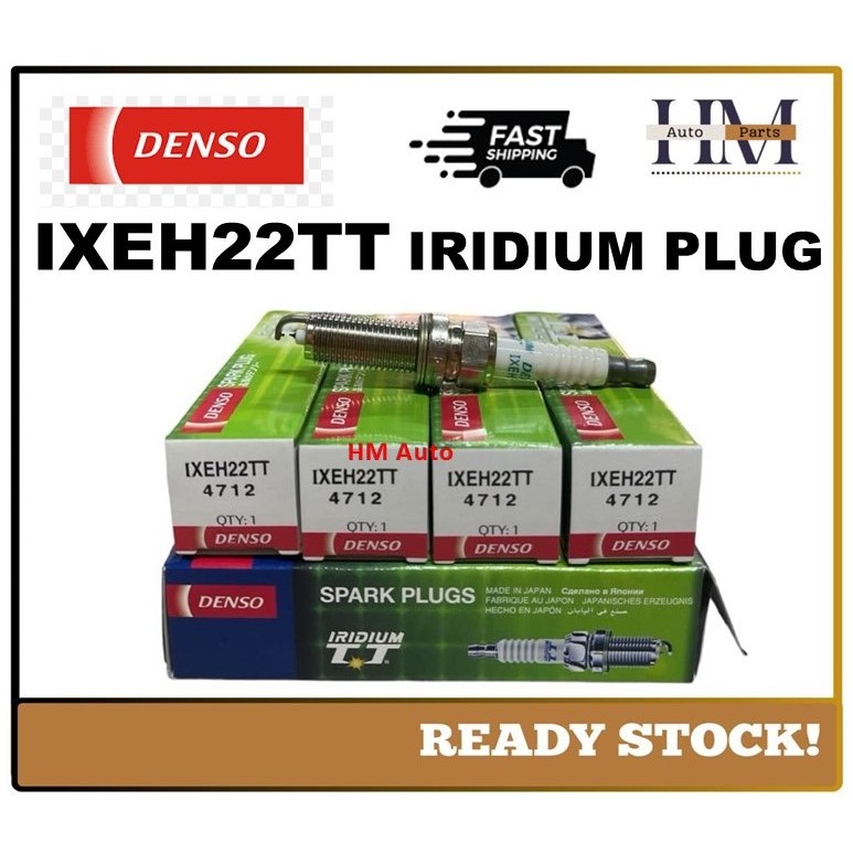 Denso Iridium Power IXEH22TT หัวเทียนสําหรับ Proton Toyota Nissan Perodua Subaru Mazda Honda