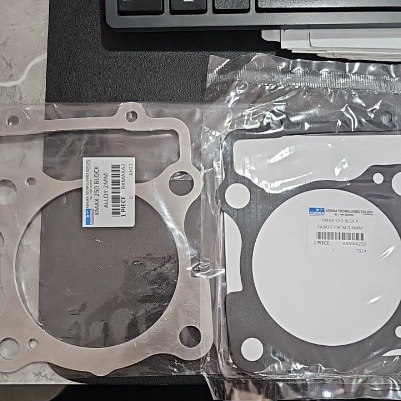 XMAX BLOCK GASKET ASHUKA 0.2 0.4 0.6 1 มม. 2 มม.