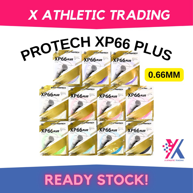 PROTECH BADMINTON STRING XP66PLUS 0.66MM STRING XP66 PLUS