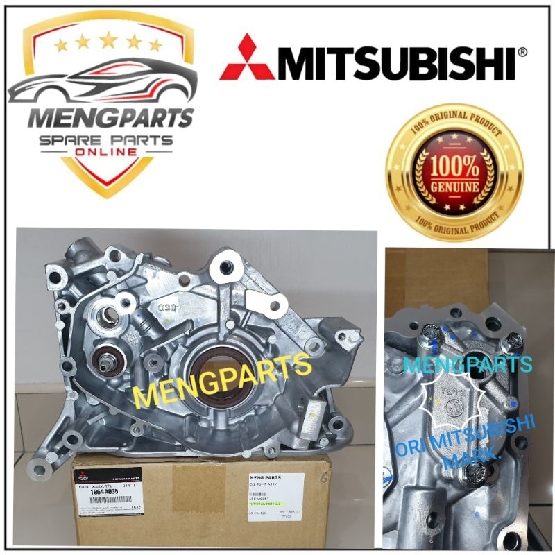 TRITON 2.5 16V เครื่องยนต์ 4D56U เฉพาะปั๊มน้ํามันเครื่อง ASSY 1064A035