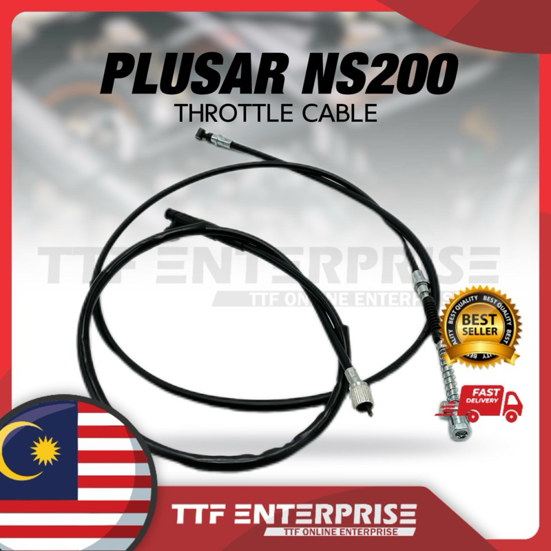 MODENAS PULSAR NS200 (PULSAR) สาย THROTTLE สายน้ํามัน สายน้ํามัน NS 200 NS200
