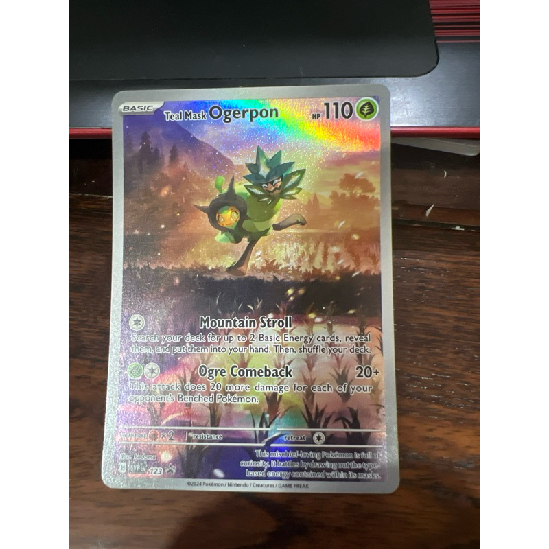 โปเกมอน Tcg - Teal Mask Ogerpon