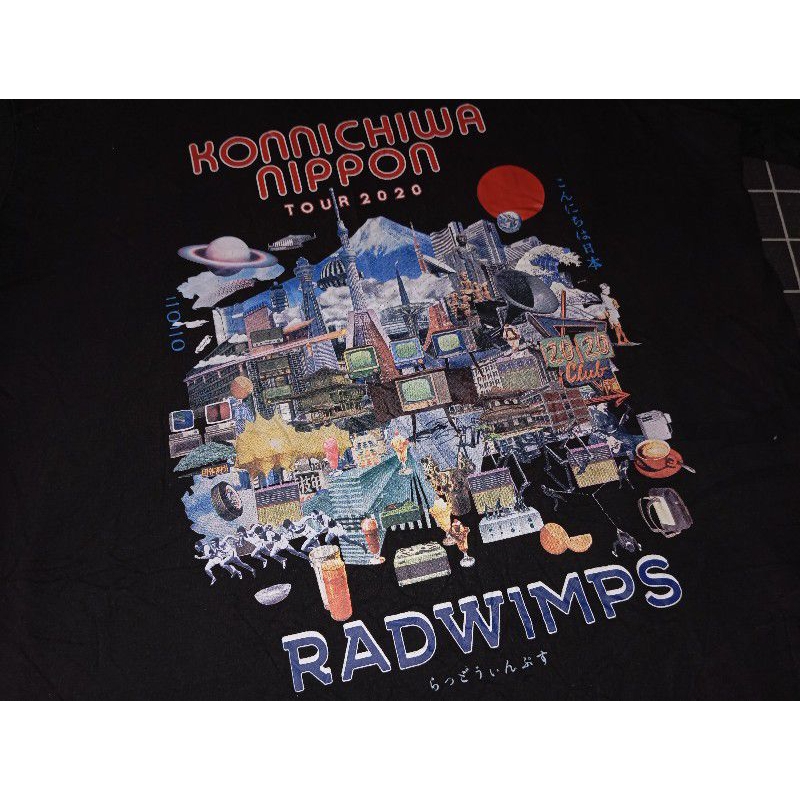Radwips Jrock เสื้อยืด Konichiwa Nippon Tour 2020