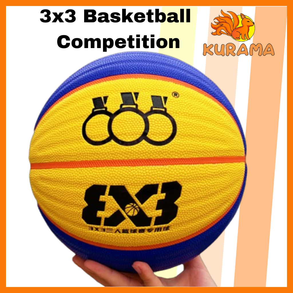 สามแหวน 3x3 การแข่งขันบาสเก็ตบอลในร่มและกลางแจ้งสําหรับ 3โวลต์3 การฝึกอบรมและจับคู่ดูดซับความชื้น ปู