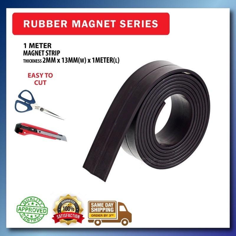 Magnet Strip 13mm [W] x 2mm [T] x 1 เมตร [L]