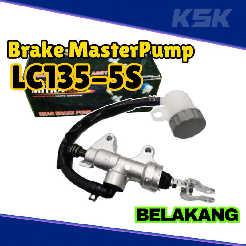 YAMAHA LC135 5S/LC135 5 ความเร็ว/LC135 เบรคใหม่ MASTERPUMP ด้านหลังปั๊ม BELAKANG LC 135 BREK PUMP