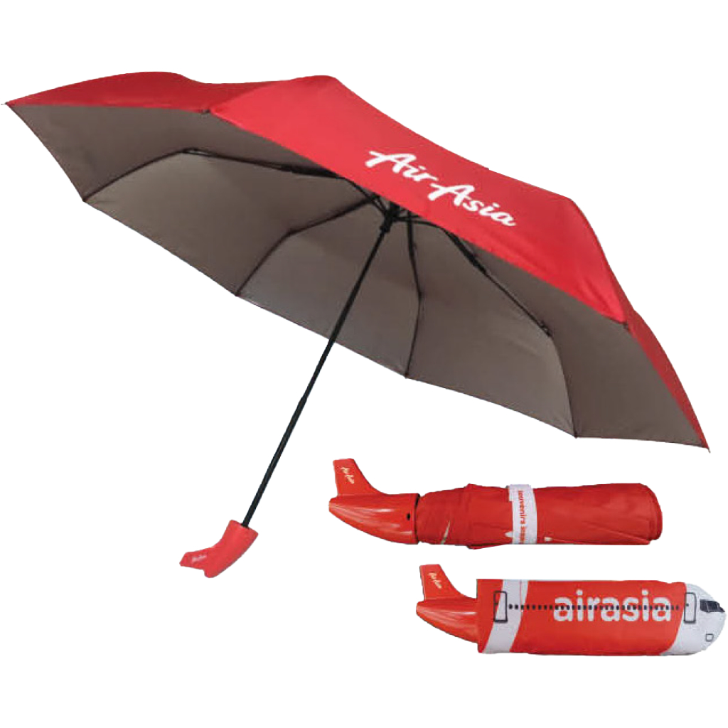 ร่มเครื่องบิน AirAsia (พับได้)