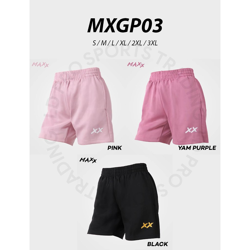 Maxx Plain Lady Sport Shorts MXGP03 (PINK/YAM PURPLE/BLACK)