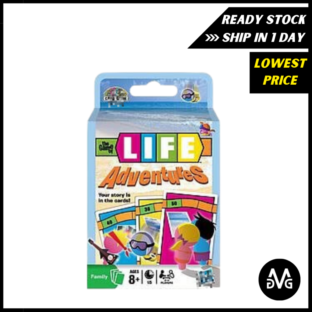 The Game Of Life Adventures Card Game For Friend Family Tabletop Party Board Game Exploding Kitten D