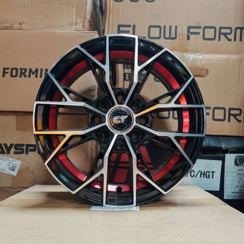 [4 ชิ้น] ขอบสปอร์ตใหม่ 14 นิ้ว CT Premium Racing 14X5.5JJ ET35 8H100/110 BMFRUC