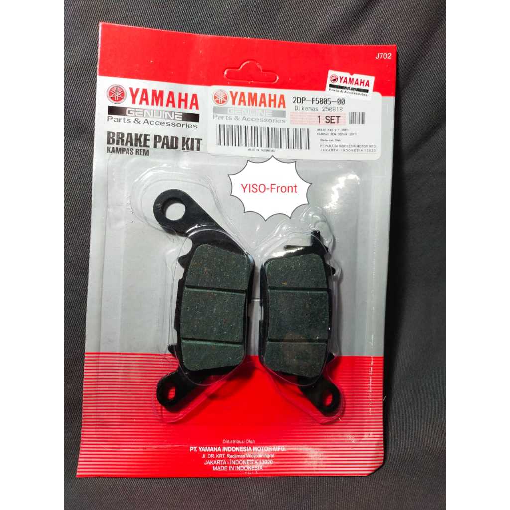 YAMAHA Y15ZR & NMAX ผ้าเบรคหน้า 2DP-F5805-00