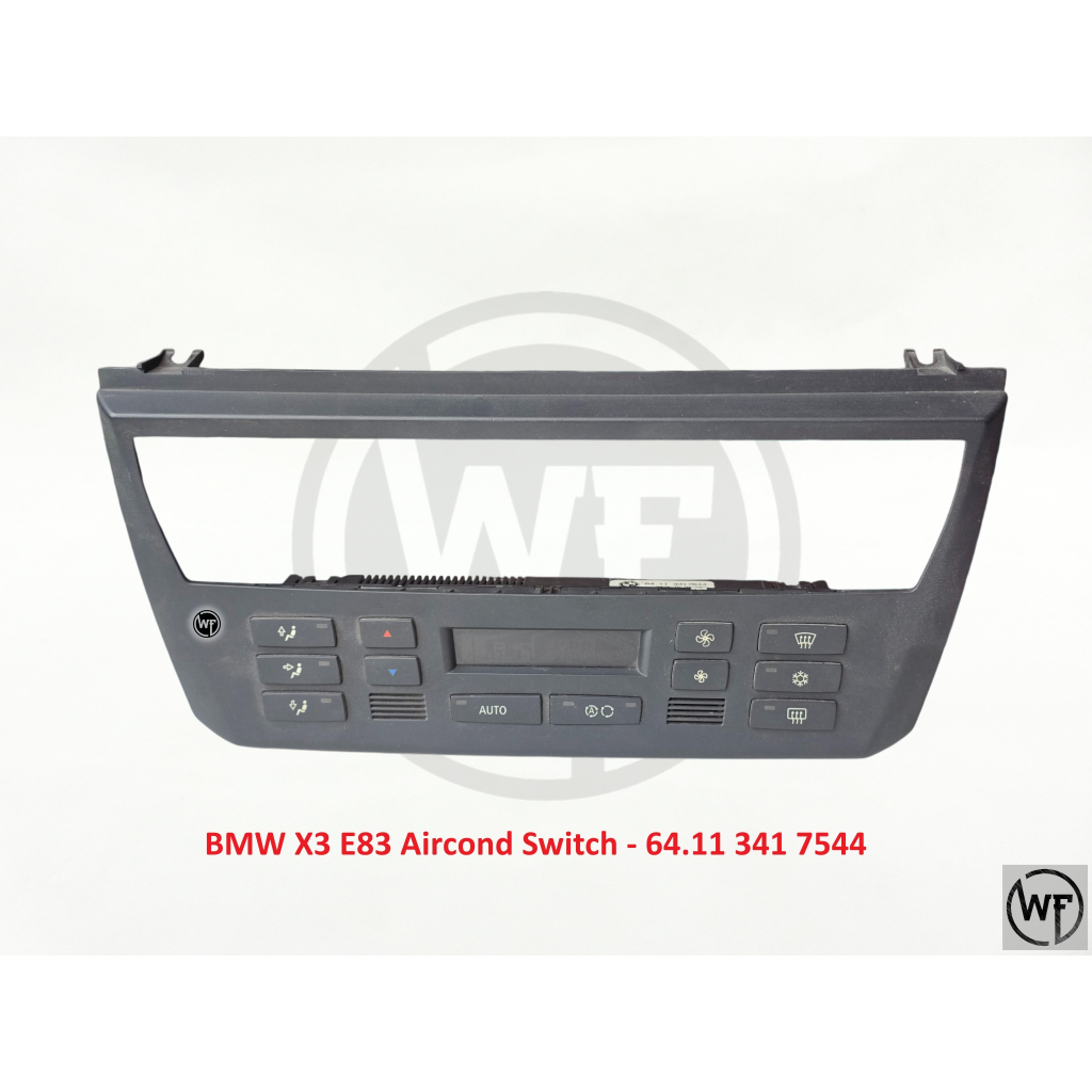 BMW X3 E83 Aircond Switch - 64.11 341 7544