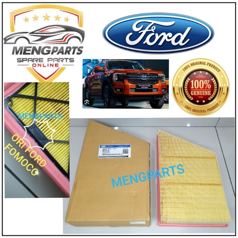 FORD RANGER T9 2.0 2022Y UP AIR FILTER , AIR CLEANER MB3Z-96-01C MB3Z-961C