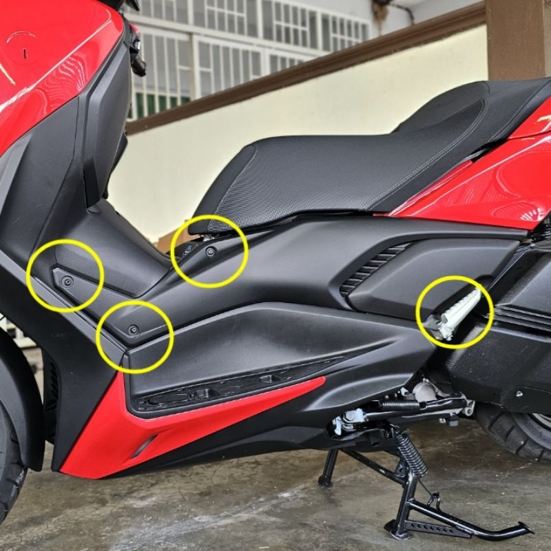 Xmax V1 V2 9 ชิ้น ตัวเรือนสกรู HENG