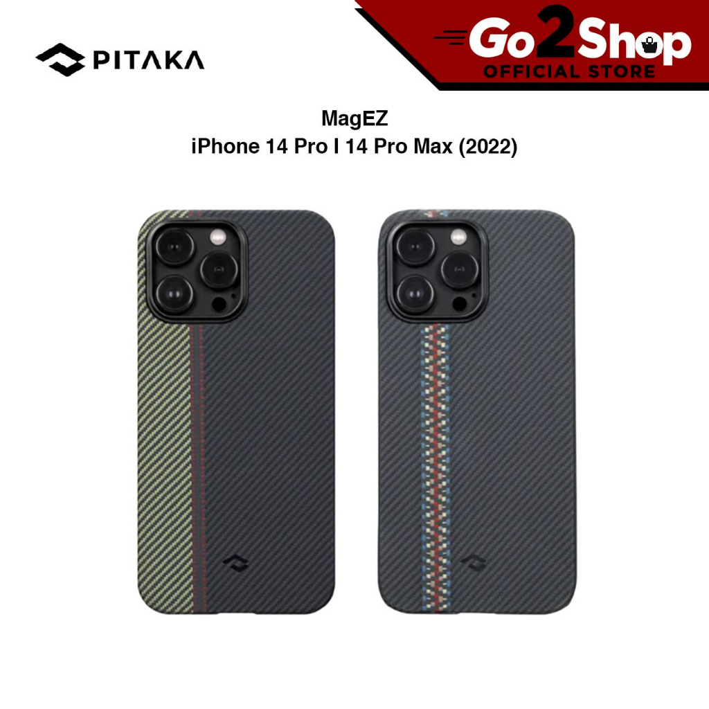 Pitaka 600D MagEZ Case 3 Fusion Weaving สําหรับ iPhone 14 Pro/ 14 Pro Max (2022)