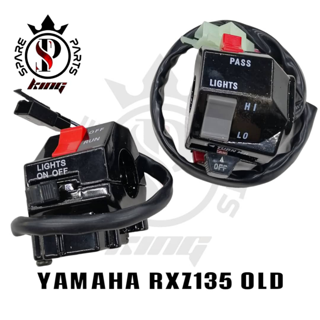 YAMAHA RXZ135 OLD RXZ 135 LH KIRI RH คันอาน สวิตช์มือจับ SUISS SUIZ KIRI MOTOR RXZ135 OLD RXZ 135