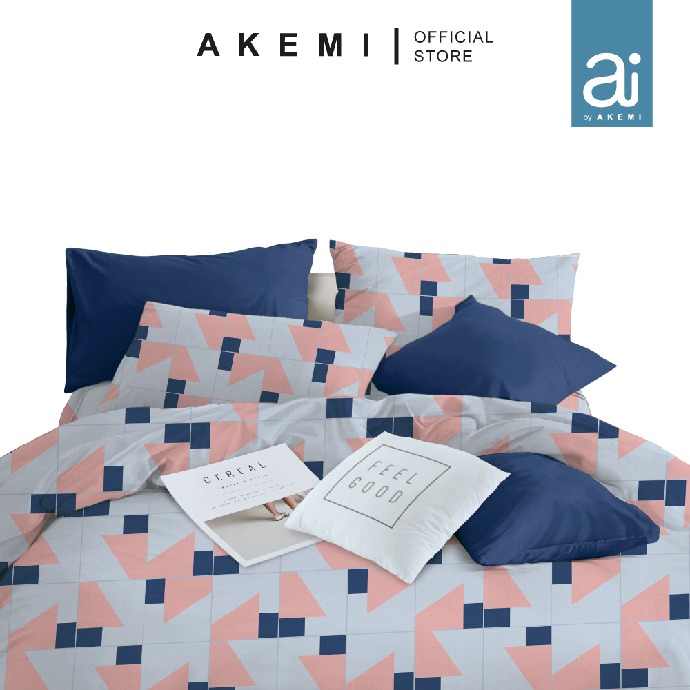 Ai by AKEMI Cheery Collection ชุดผ้าปูที่นอน 560TC - Queen