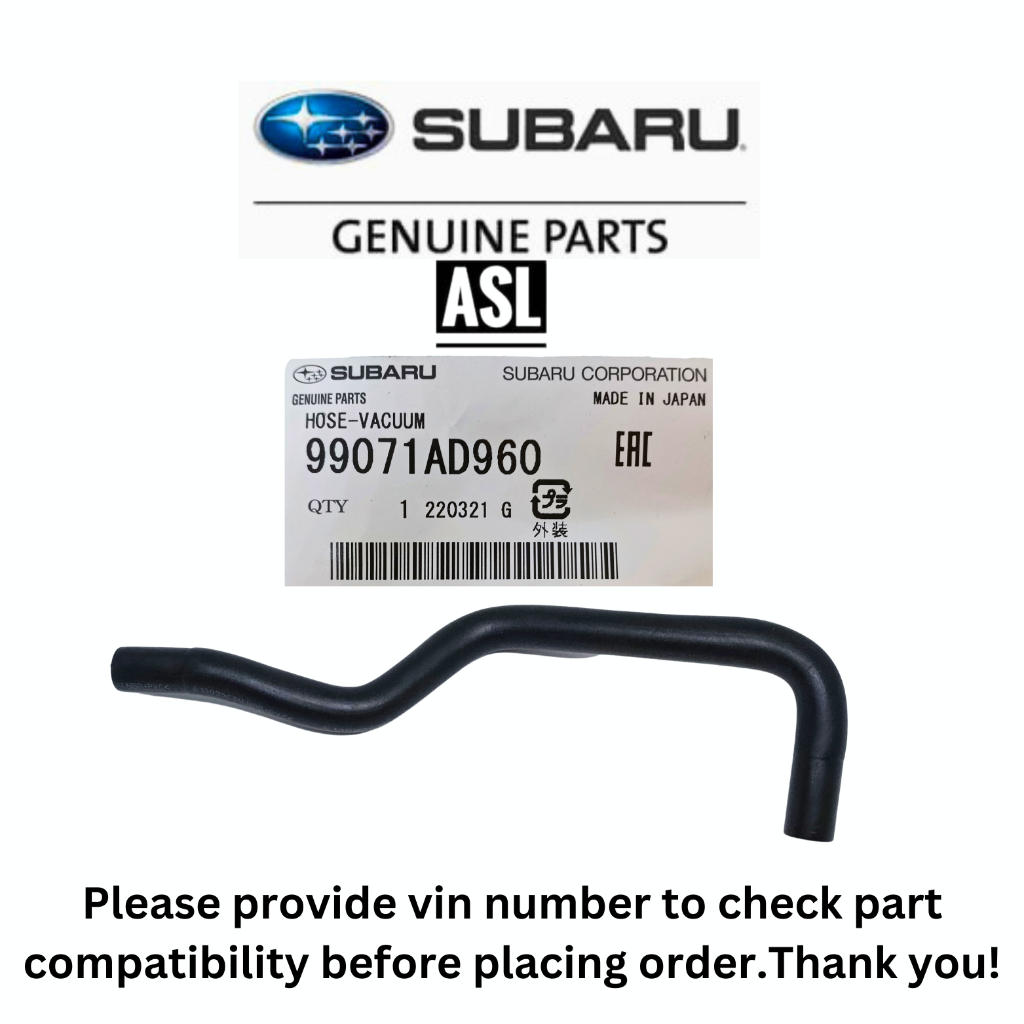 Subaru PCV ท่อสุญญากาศ FB25 99071AD960 Forester SJ9 Legacy B4 BN9 Outback BS9